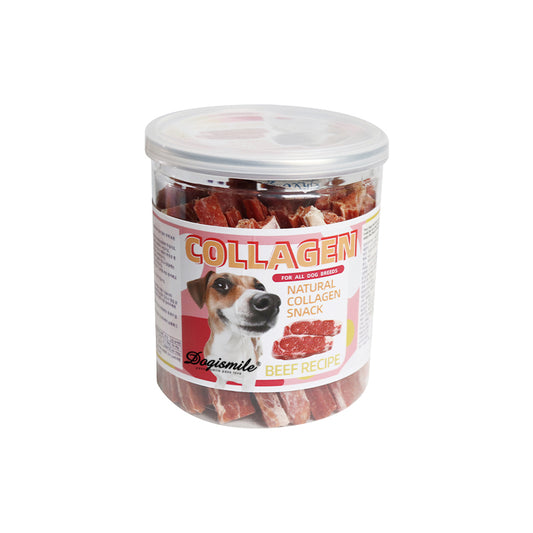 DOGISMILE DELICIOUS COLLAGEN PET SNACK PET FOOD BEEF RECIPE