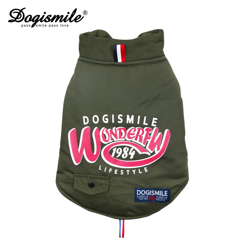 DOGISMILE FASHION LIFESTYLE PET COAT WRAST