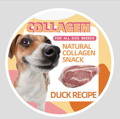 DOGISMILE DELICIOUS COLLAGEN PET SNACK PET FOOD DUCK RECIPE